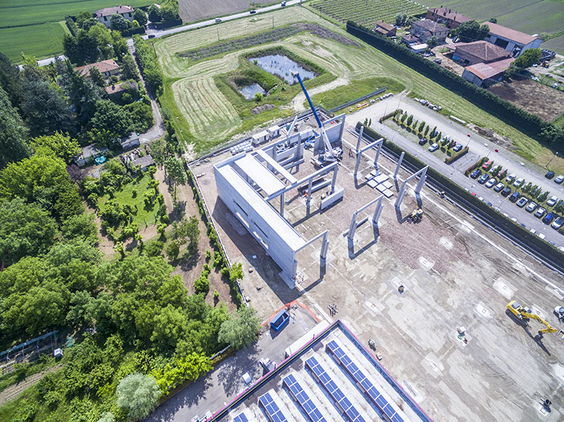 OMP, Bologna, 2018, Ampliamento di complesso industriale formato da quatto corpi di fabbrica| BI Engineering