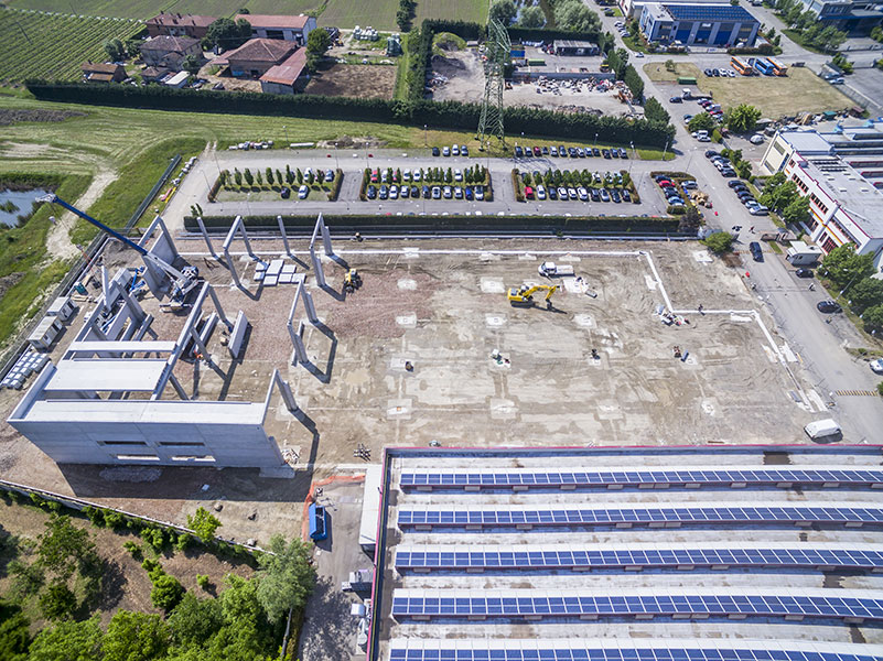 OMP, Bologna, 2018, Ampliamento di complesso industriale formato da quatto corpi di fabbrica| BI Engineering