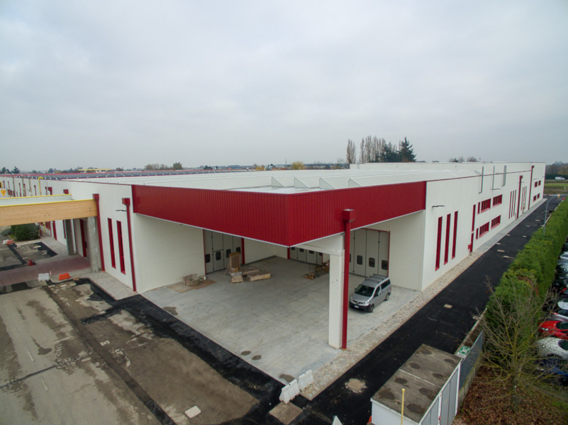 OMP, Bologna, 2018, strutture prefabbricate con copertura TT e shed in cls | BI Engineering