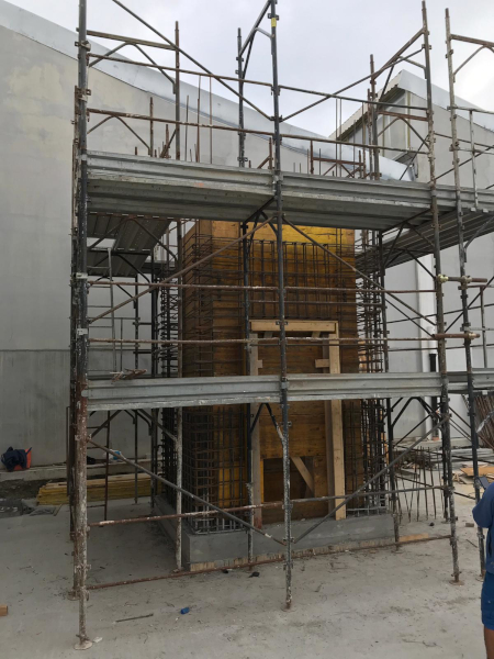 OMP Srl - Vano ascensore nuova palazzina uffici 2019